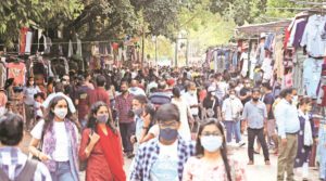 Challans for covid violations see dip in Delhi: At markets, footfall up — guard down